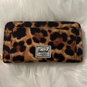 Slightly used Hershel continental wallet
